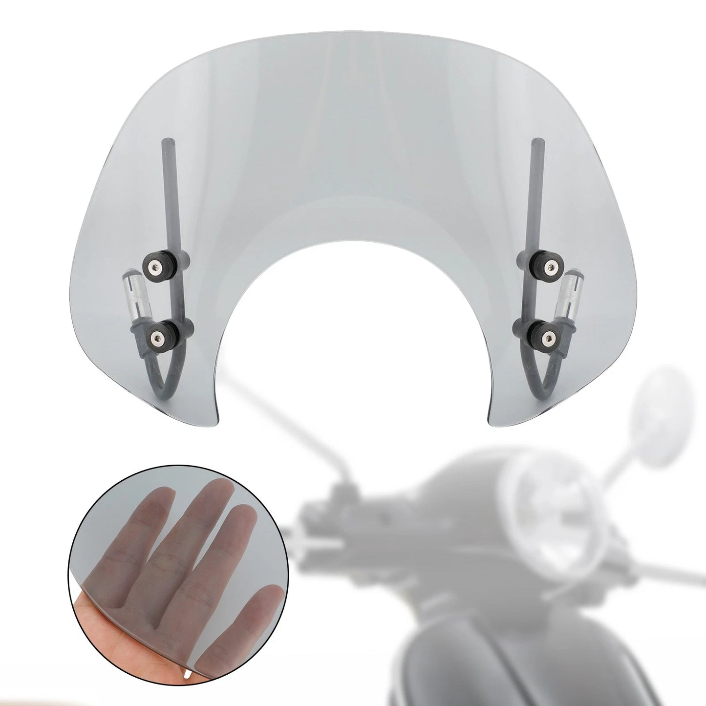 Short ABS Windshield for Vespa Primavera 150 (2014–2021)