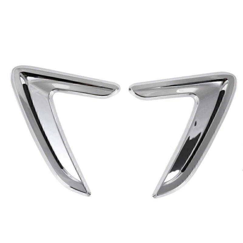 Chrome Side Body Marker Fender Air Wing Vent Trim for BMW 3 Series F30 (2013–2018)