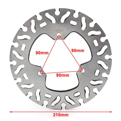 Rear Brake Disc Rotor for Yamaha TZR125 TZM150 FZR250 FZR400