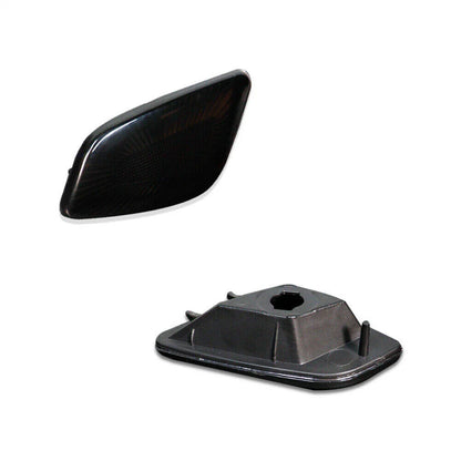 4x Smoke Bumper Signal Fender Side Marker Lights for Jeep (2007-2018)