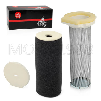 Element Air Filter Cage End Cap Kit for Yamaha Warrior 350 (1987–2004)
