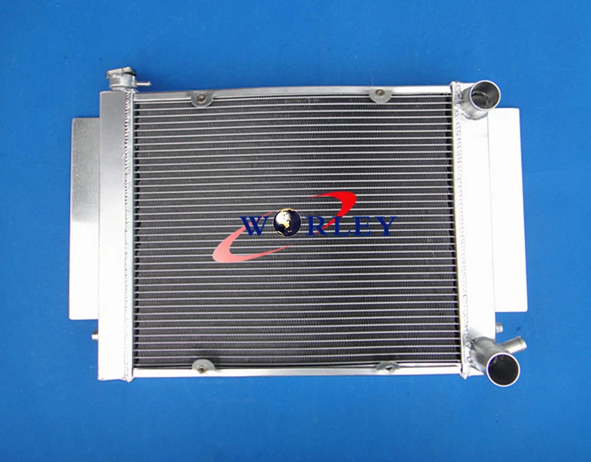 Aluminum Radiator with Fan for Mazda RX2 RX3 RX4 RX5 (1970–1985)