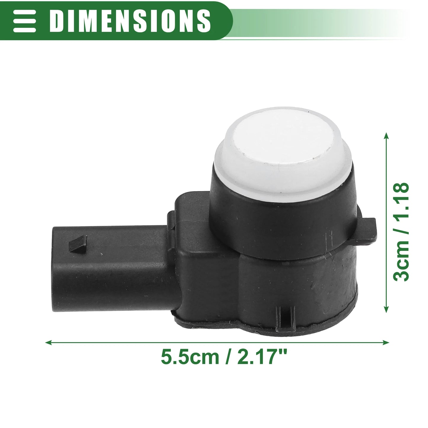 Bumper Reverse Parking Sensor for Mercedes-Benz C 250 (2012–2014) No.2125420018