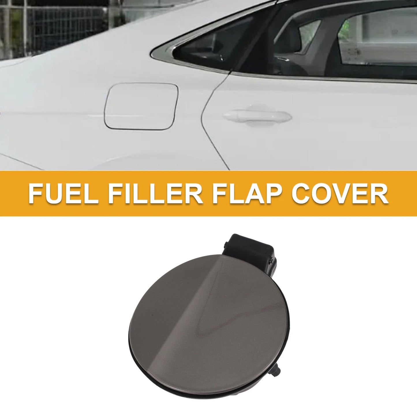 Fuel Tank Door Cap for Volkswagen Magotan (2015–2023) Bolt Type 3AD809857 Dark Gold Tone