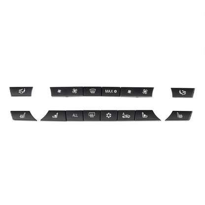 14Pcs Key Caps Repair Kit for BMW 5 6 7 F10 F01 F12 (2009-2017)