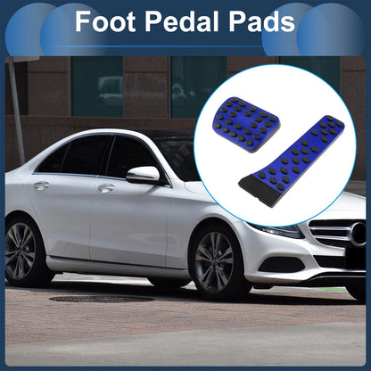 2X Automatic Foot Accelerator Pedal Covers for Universal Vehicles (No Mark)