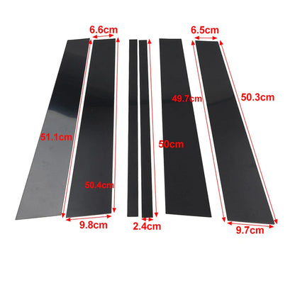 Pillar Post Door Window Cover Trim for Land Rover LR2 Range Rover Sport (2007-2012)