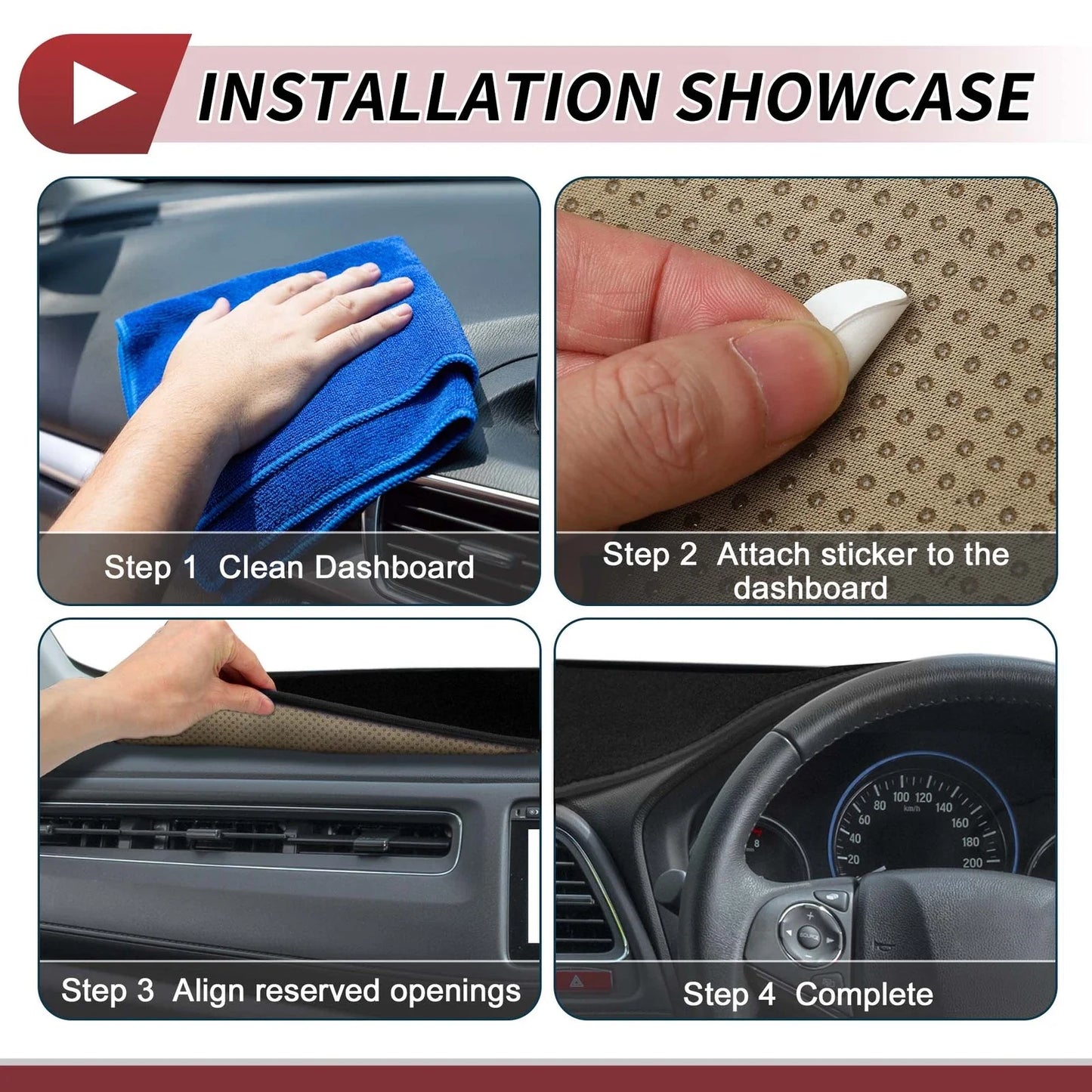 Dashboard Dash Cover Mat for BMW X1 (2016-2022)