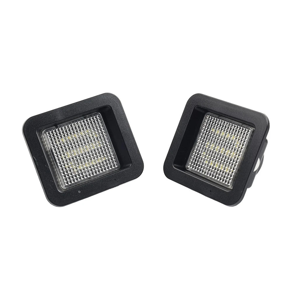 2X ABS Rear License Plate Light Lamp for Ford F150 (2015–2023)