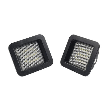 2X ABS Rear License Plate Light Lamp for Ford F150 (2015–2023)