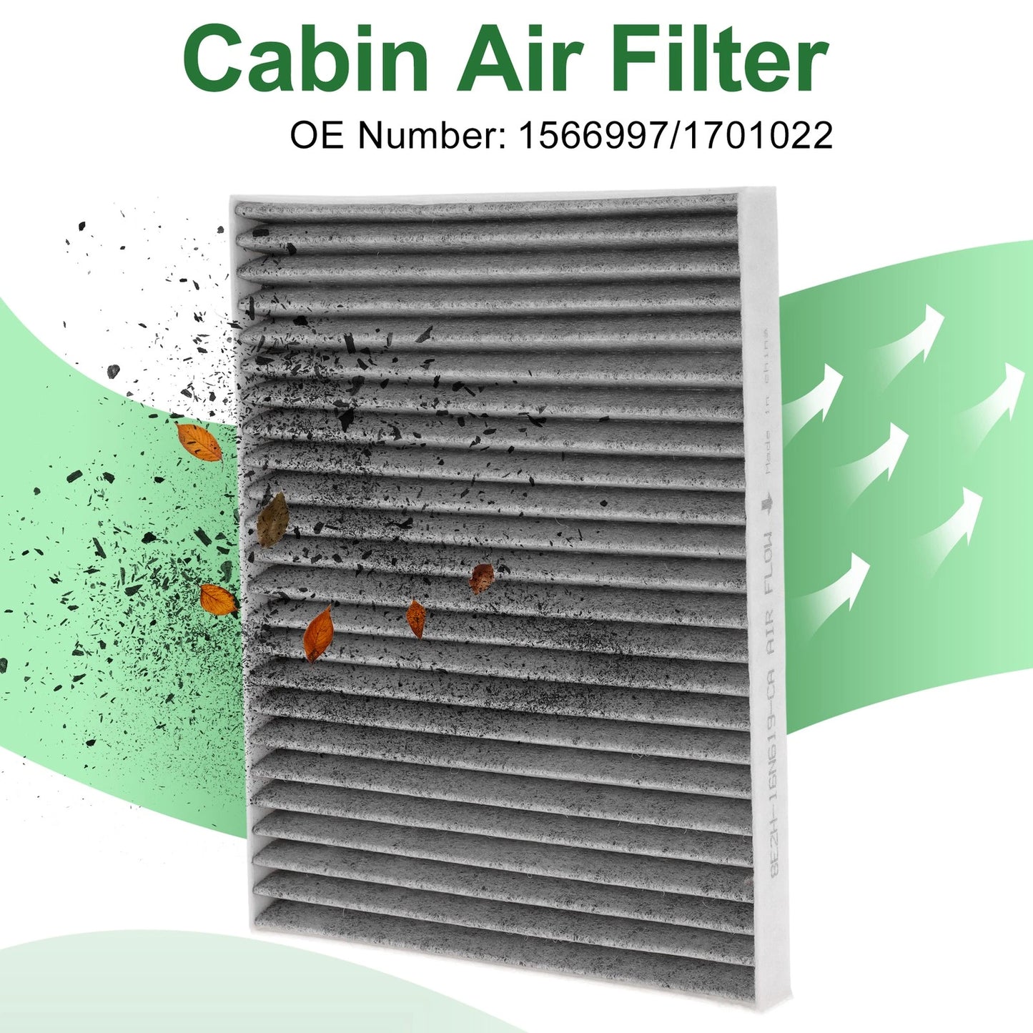 Cabin Air Filter for Ford B-MAX (JK) 1.0 EcoBoost (2012) 1 Pc 1566997