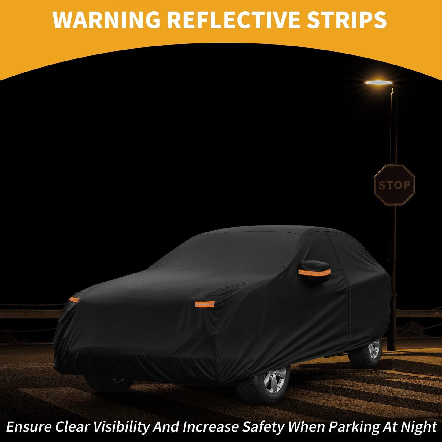 Waterproof Car Cover for Subaru Outback (190T-PU, Black)