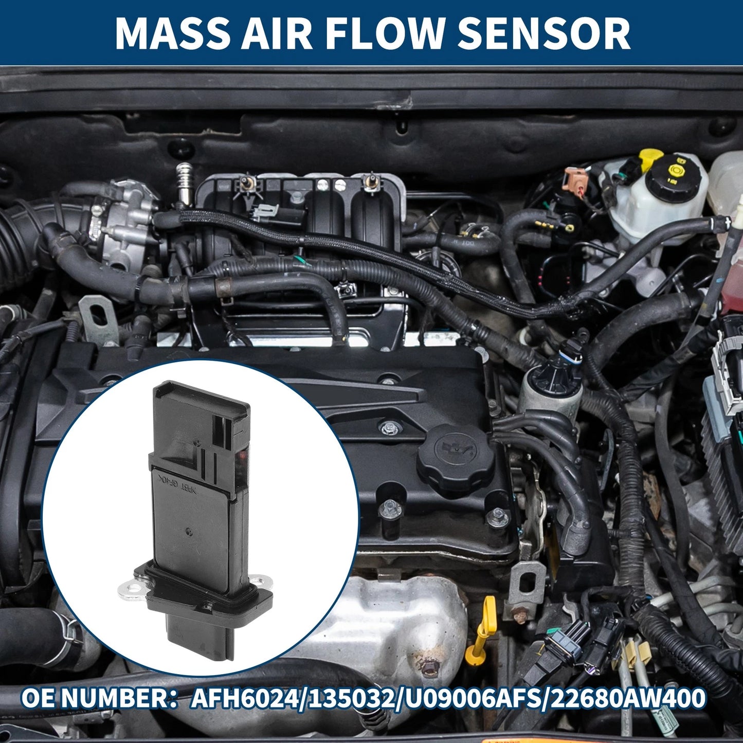 Mass Air Flow Sensor No.AFH6024 for Nissan Sylphy (2012–2018)