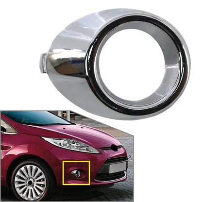 Chrome Fog Light Lamp Frame Surround Cover for Ford Fiesta (2008–2012) Right