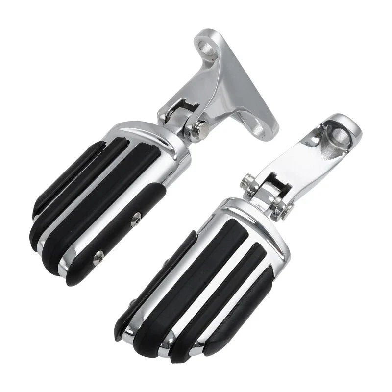 Chrome Passenger Footpeg Pegs for Harley CVO Street Road Glide (1993-2025)