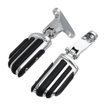 Chrome Passenger Footpeg Pegs for Harley CVO Street Road Glide (1993-2025)