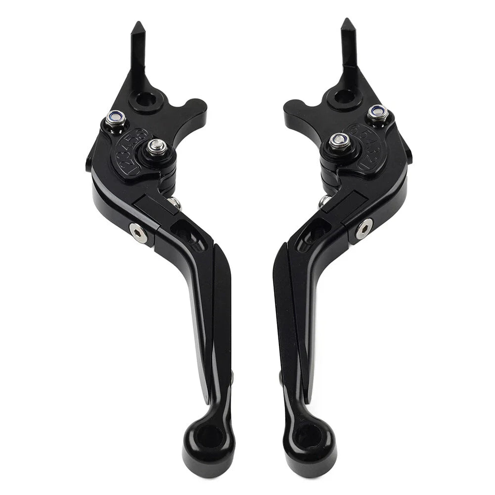 Black Extendable Brake Clutch Levers for BMW F800GS/Adventure, F800R (08-18)