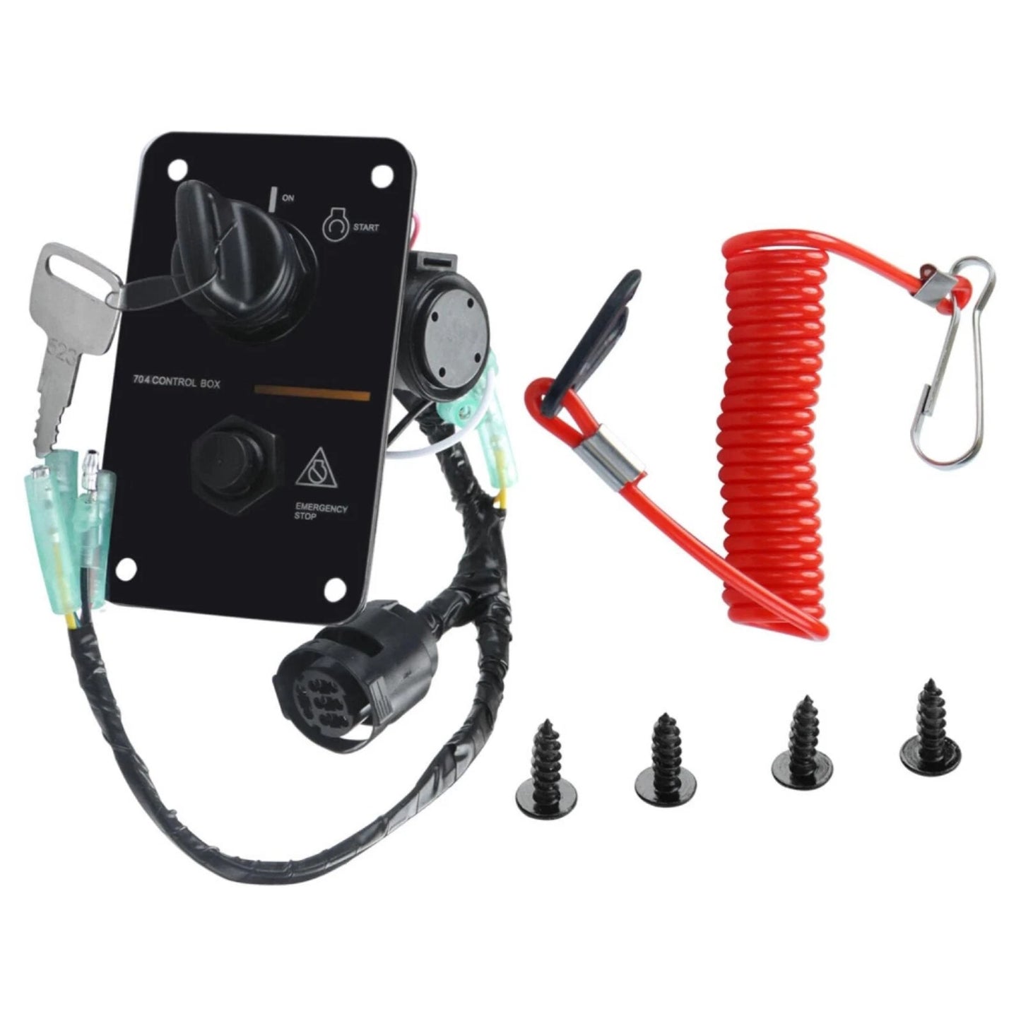 Key Switch Panel for Yamaha Outboard (Fit 704-82570-08-00)
