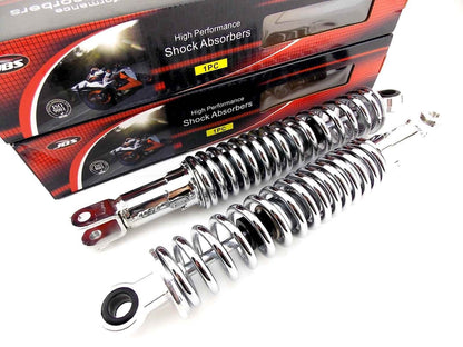 Chrome Rear Shock Absorbers for Honda CM250TB (1981–1983)