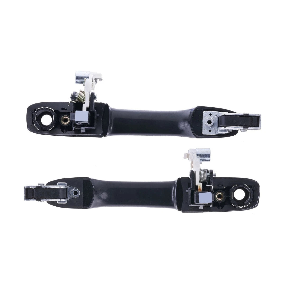 Set of 4 Door Handles for Honda CR-V (2001–2006) Black Front Rear