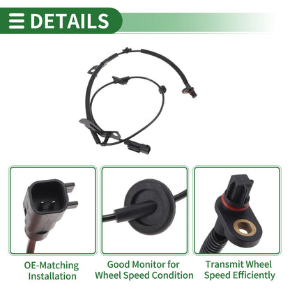 ABS Wheel Speed Sensor No. 05105062AA for Jeep Patriot (2007–2017)