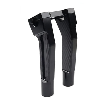 8.46" Black Pullback Handlebar Risers Clamp for Harley