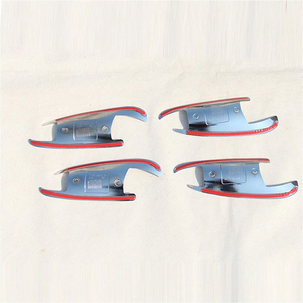 4 Pcs Chrome Door Handle Bowl Cover Trim for Benz B C E GLK ML GL GLE GLS