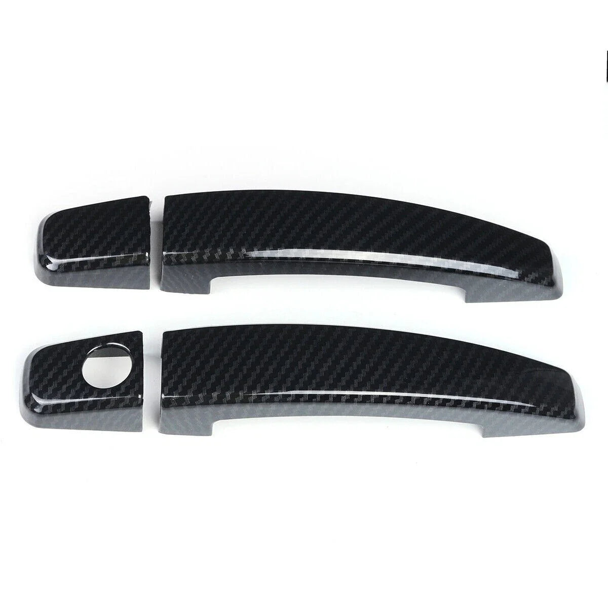 Carbon Fiber Style Door Handle Cover Trim for Chevrolet Camaro (2010–2015)