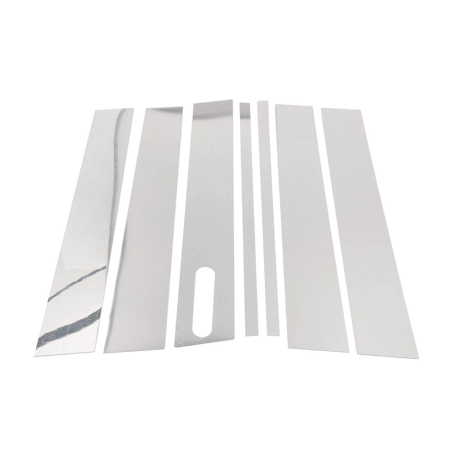 7pcs Door Pillar Window Trim for Ford Explorer Sport Trac (2001–2005) Chrome