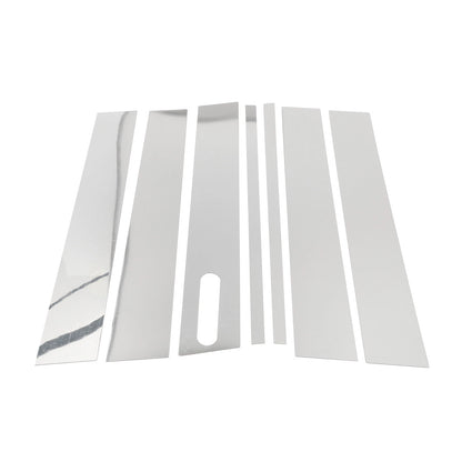7pcs Door Pillar Window Trim for Ford Explorer Sport Trac (2001–2005) Chrome