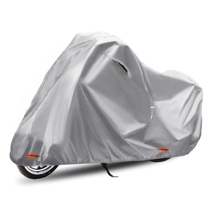 Motorcycle Cover 210D-PU Grey for Kawasaki Ninja 400 (2018–2023)
