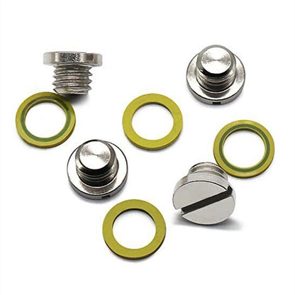 Set of 4 Lower Unit Drain Plug Screws for Mercury Mercruiser