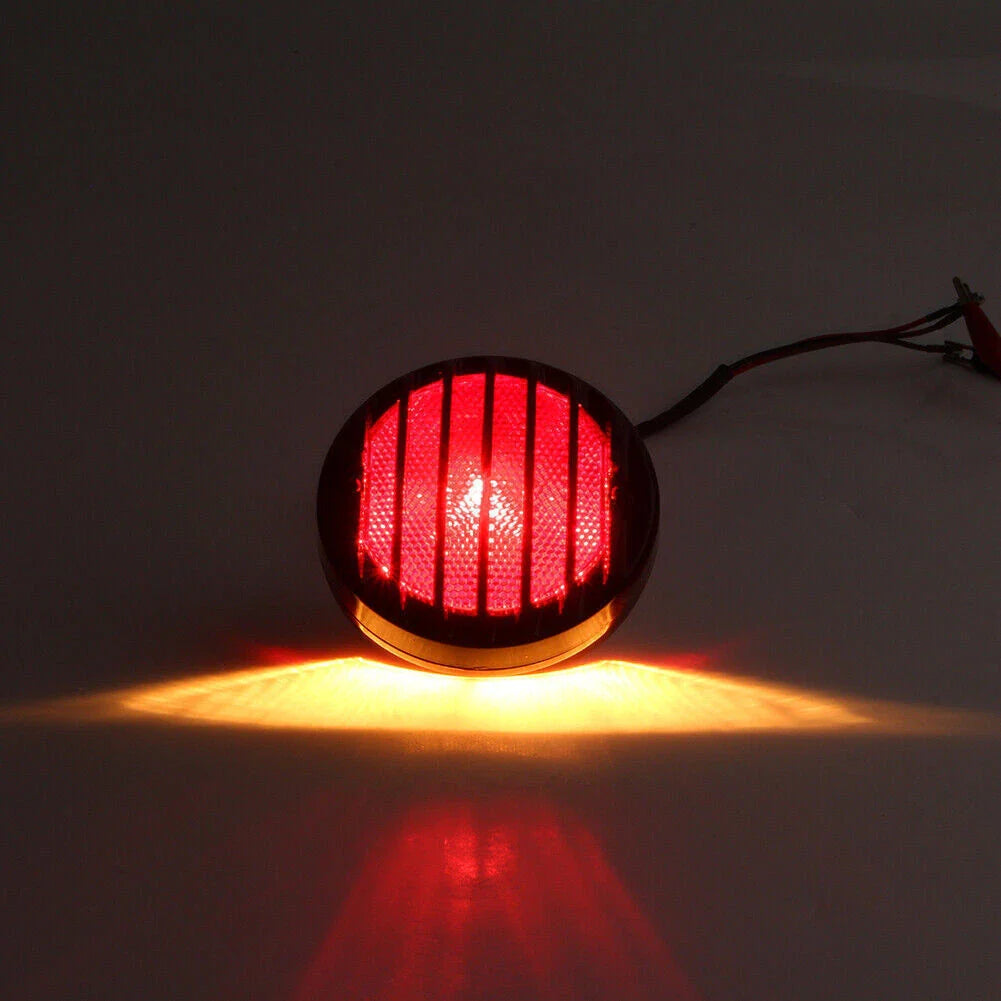 Motorcycle Tail Light Rear Lamp for Harley Cruiser Cafe Racer Bobber Chopper