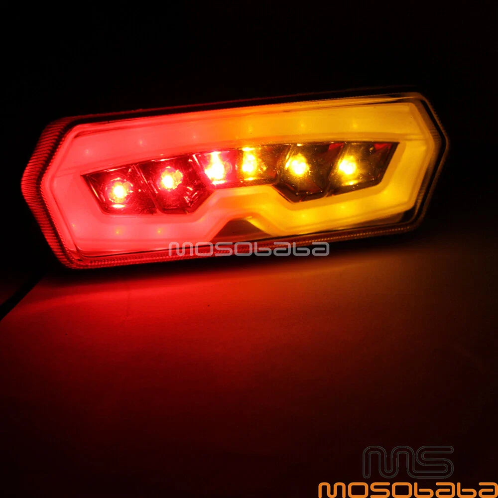 LED Brake Taillight Turn Signal for Honda MSX Grom CB CBR 650F CTX 700N (2013-2023)