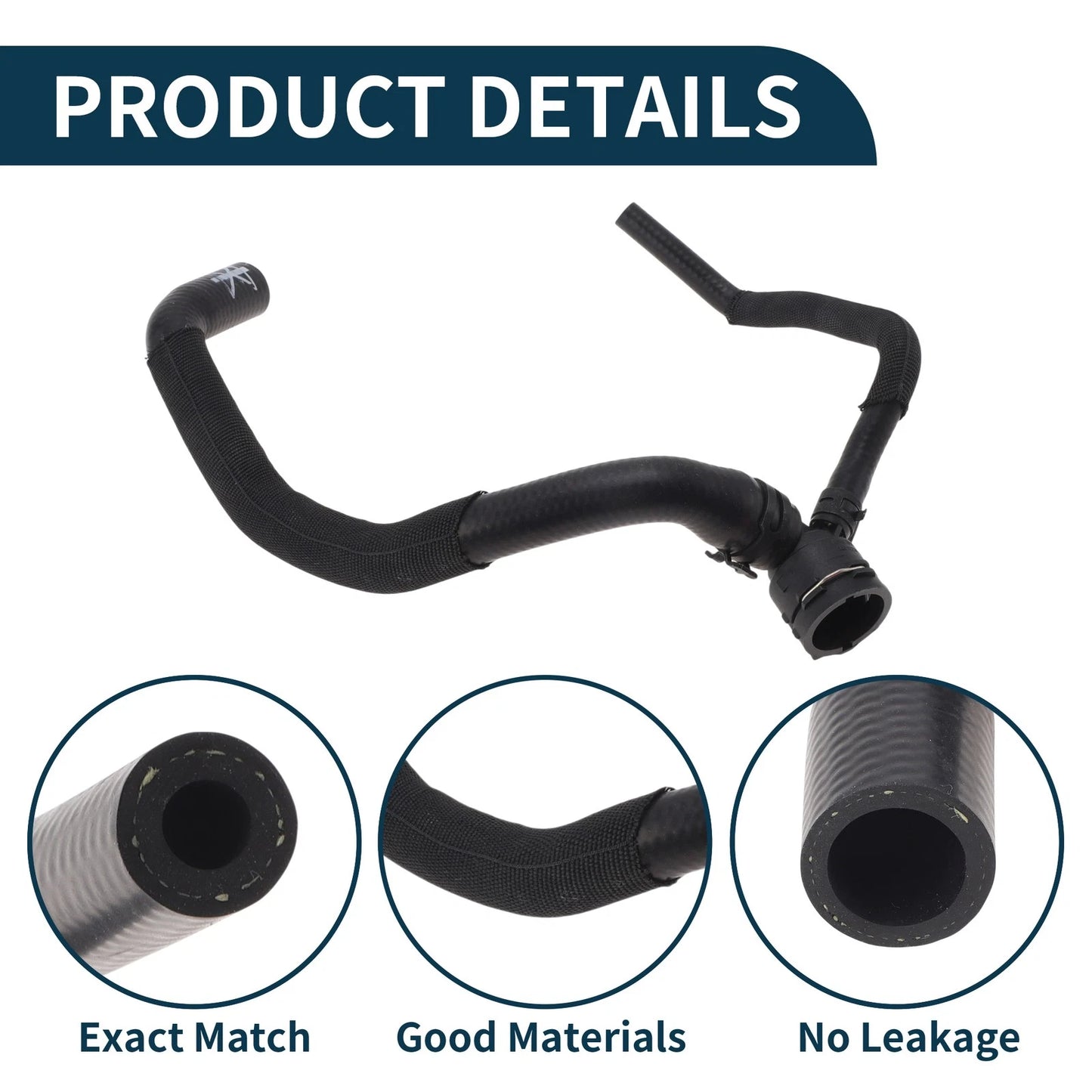 Radiator Hose No. 5Q0122157AK for Audi A3 Quattro (2015–2020)