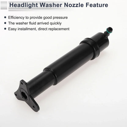 Headlight Washer Nozzle for Porsche (955, 2003-2010) - 1 x Front Driver/Passenger