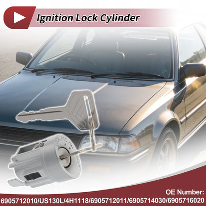 Set of 1 Ignition Lock Cylinder No.6905712010/US130L for Toyota Celica (1975–1981)