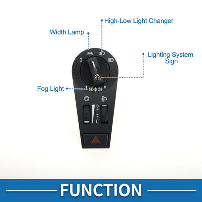 Headlight Switch No.20466304 for Volvo FH FM (2000–2023)