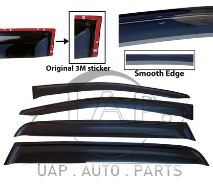 Weather Shield Window Visor for Mazda BT50 (2011–2020)