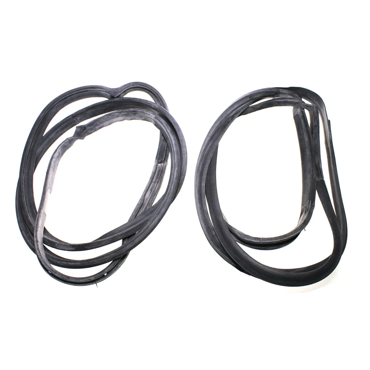 Set of 4 Rear Door Weatherstrips for Mercedes Benz W116 (1973–1980)