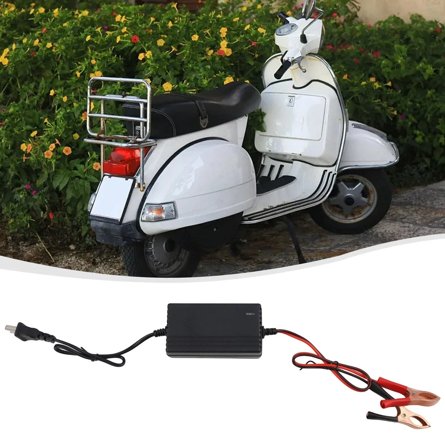 12V Motorcycle Battery Charger for Everyday Drivers