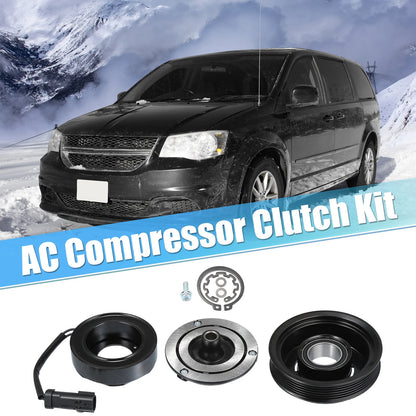 Set of 1 AC Compressor Clutch for Dodge Grand Caravan (2013–2020)