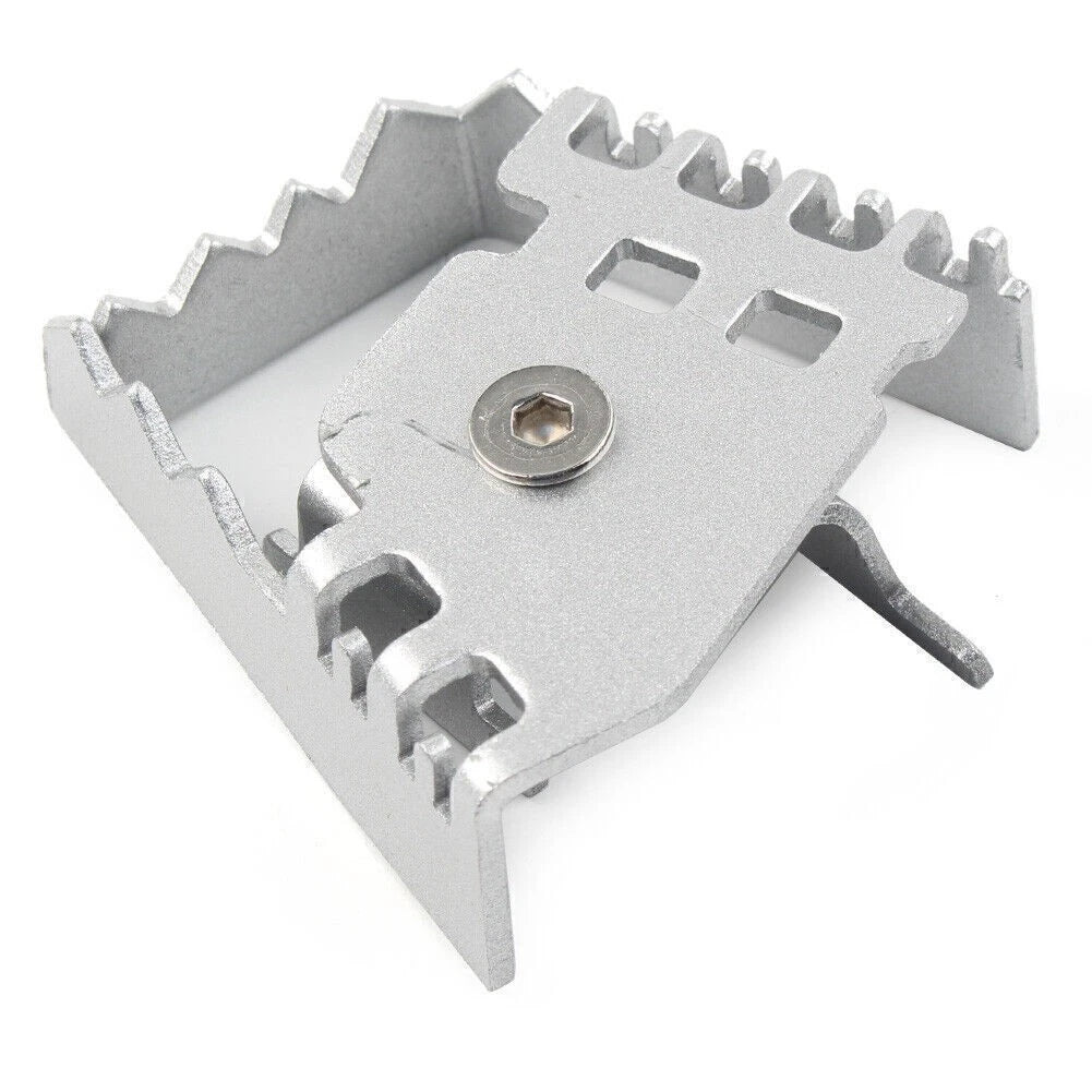 Rear Foot Brake Lever Pedal Enlarger for BMW F650GS F700GS F800GS R1200GS (2008–2018) Silver
