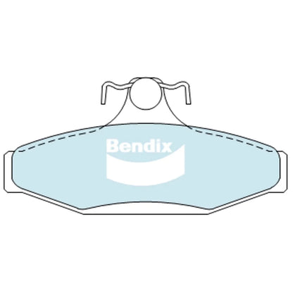 Rear Disc Brake Pad Set for Ford Falcon AU BA BF EF EL FG (1994 - 2014)