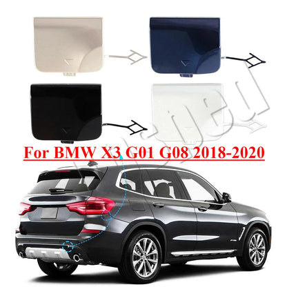 Rear Bumper Tow Hook Eye Cover Cap for BMW X3 (2018–2020)