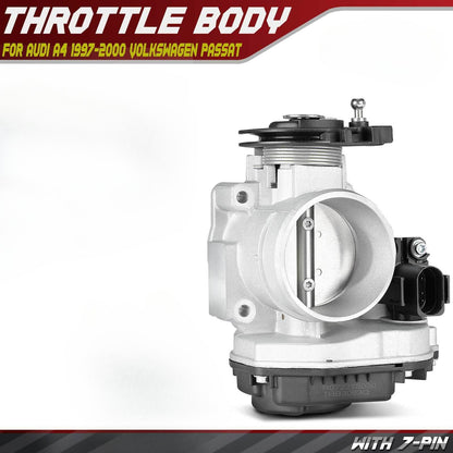 Throttle Body for Audi A4 Quattro, VW Passat (1997–2000) 1.8L