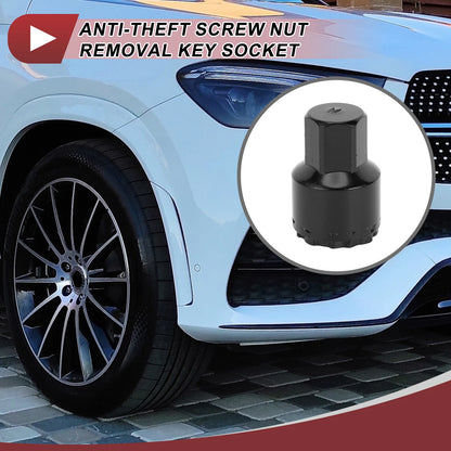 Wheel Lock Lug Nut Key Socket for Mercedes Benz GLE450 GLS350 (2016–2021)