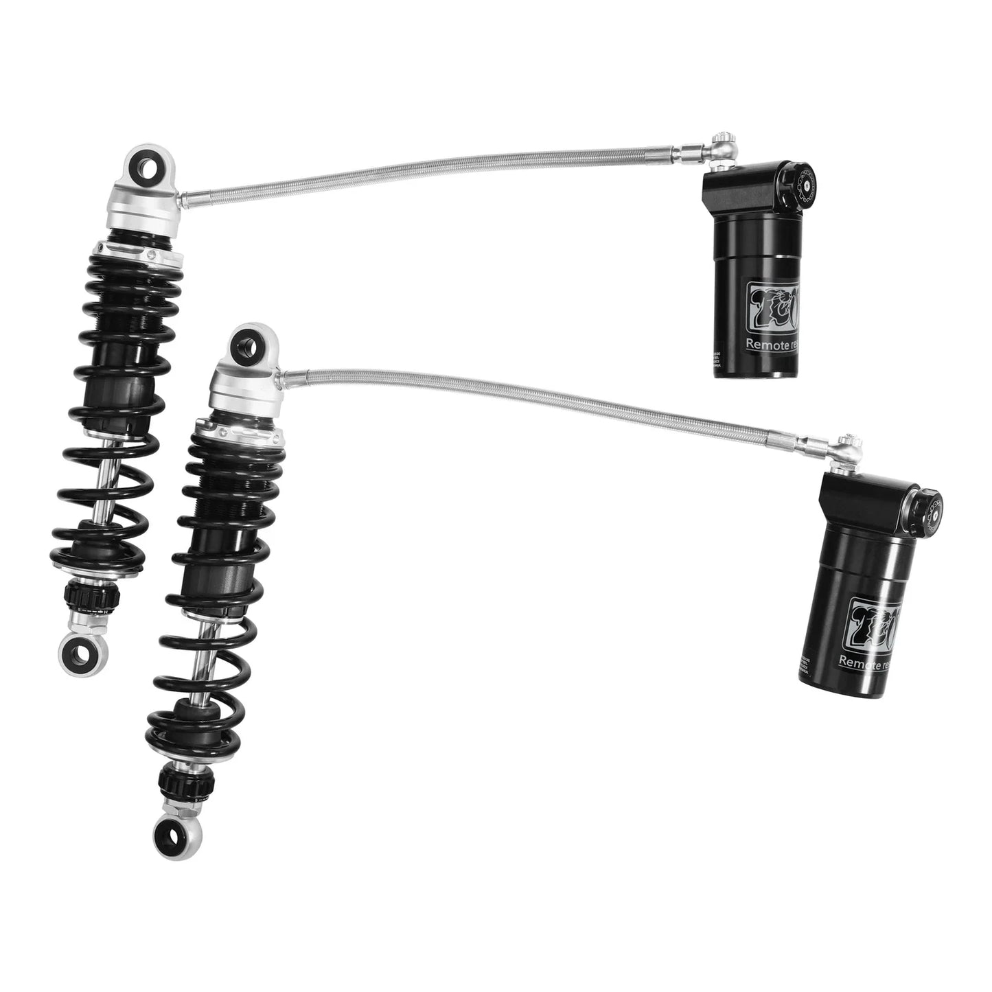 Remote Reservoir Rear Suspension Shocks for Harley Street Glide (2014-2024)
