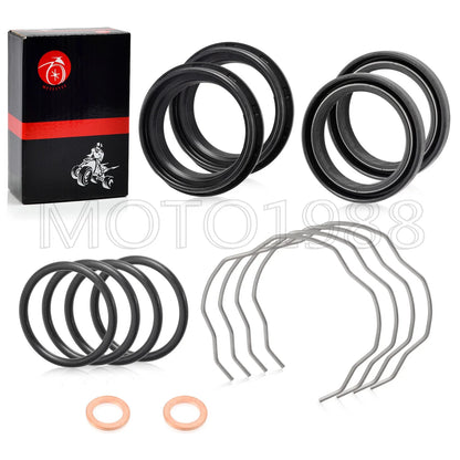 Fork Dust Oil Seals 41x53x8/10.5mm for Honda Shadow VT750 (1998–2003)