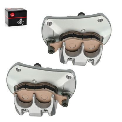 Front Brake Calipers & Pads for Can-Am Commander Max 800R 1000R (2017–2018)
